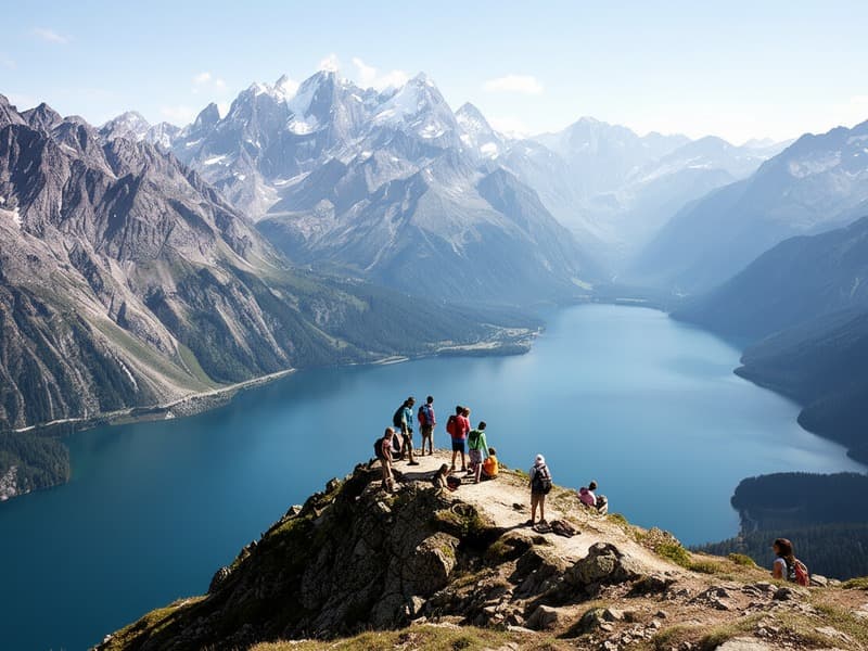 Scenic travel destination